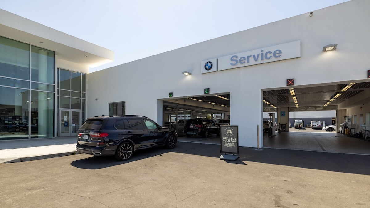 BMW of Fremont Service Center entrance