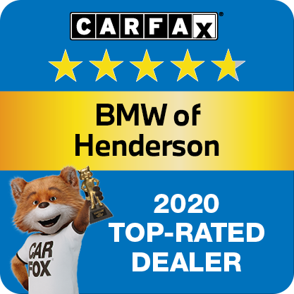 BMW of Henderson Recognized as a CARFAX Top-Rated Dealer 2020 CARFAX Top-Rated Dealer badge