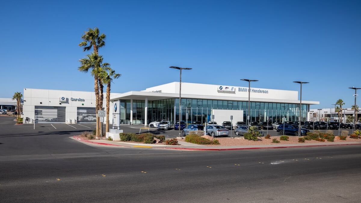 Exterior view of BMW of Henderson