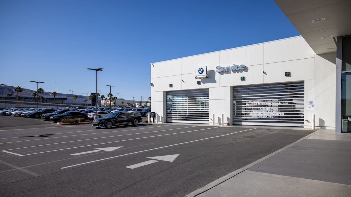 BMW of Henderson Service Center entrance
