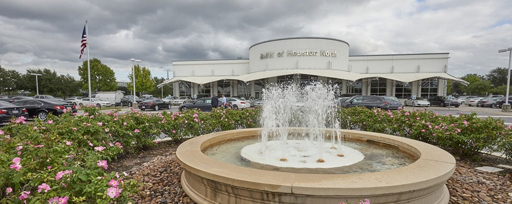 Exterior View ofBMW Dealership Serving Houston