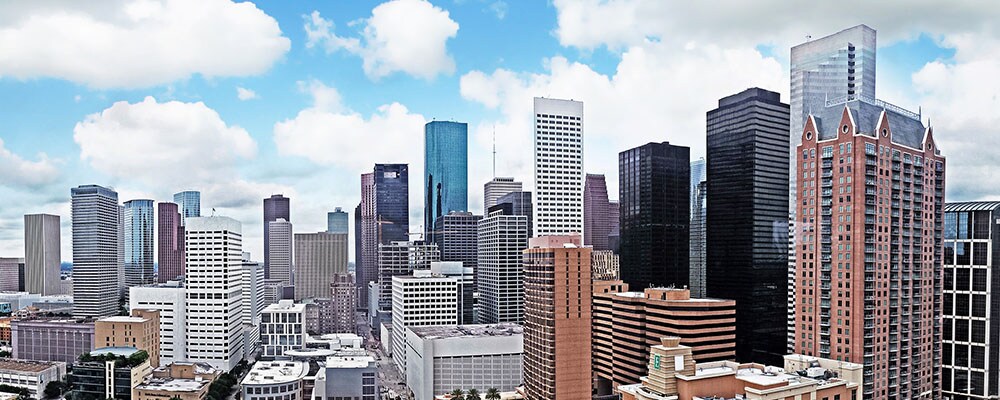 View of Houston, TX
