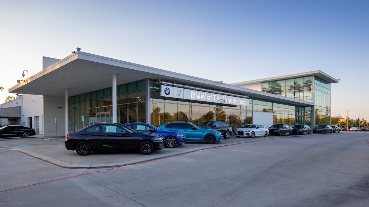 Exterior view of BMW of The Woodlands