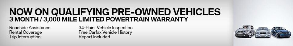 Now On Qualifying Pre-Owned Vehicles