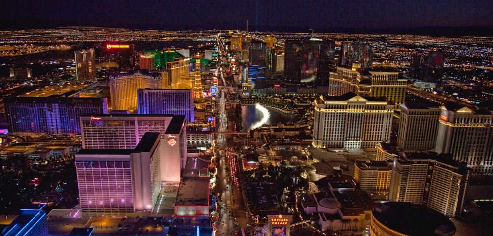 Las Vegas, NV View of Las Vegas, Nevada