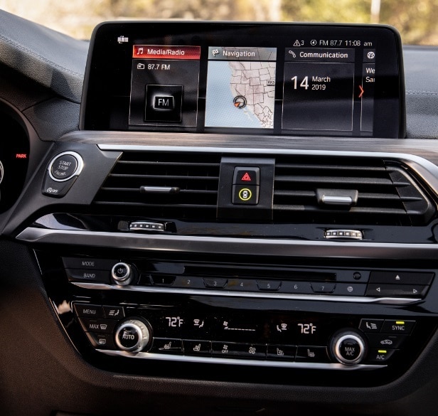 2019 BMW X3 infotainment
