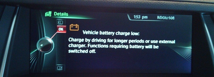 Bmw idrive warning messages #6