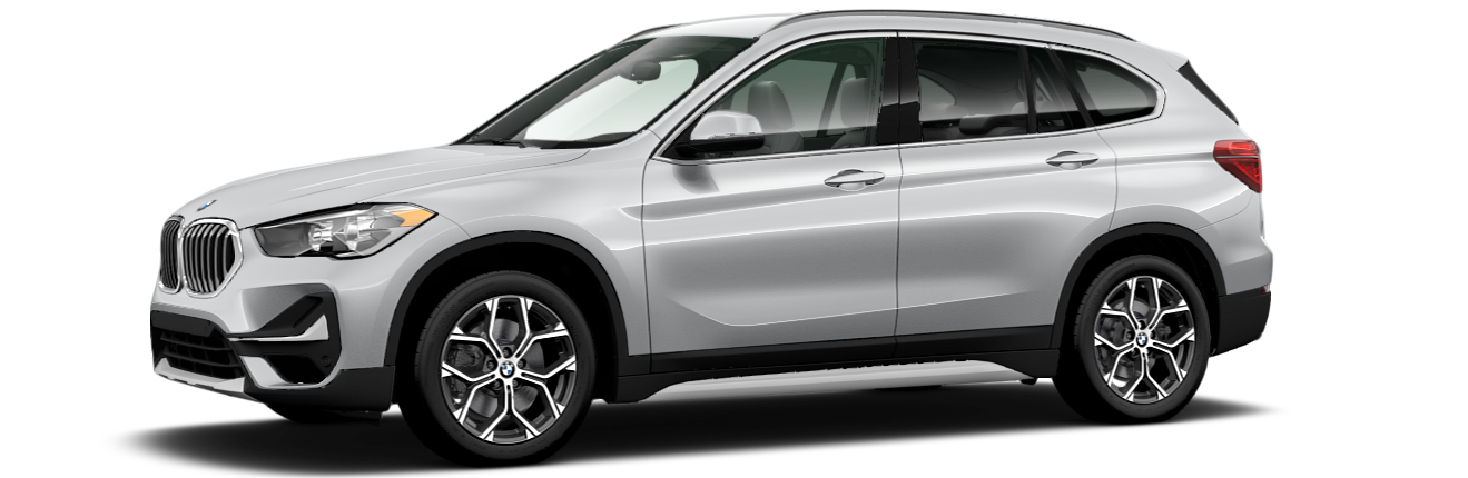 BMW X1 White Side View
