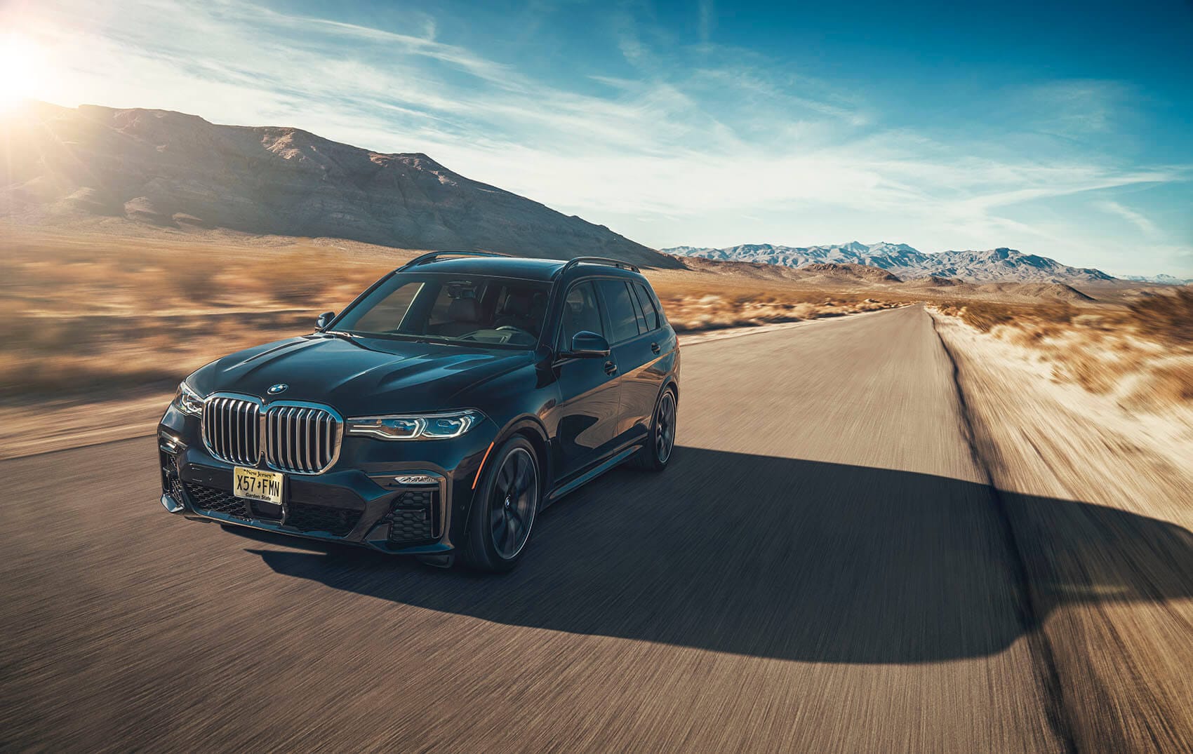 BMW X7 Driving