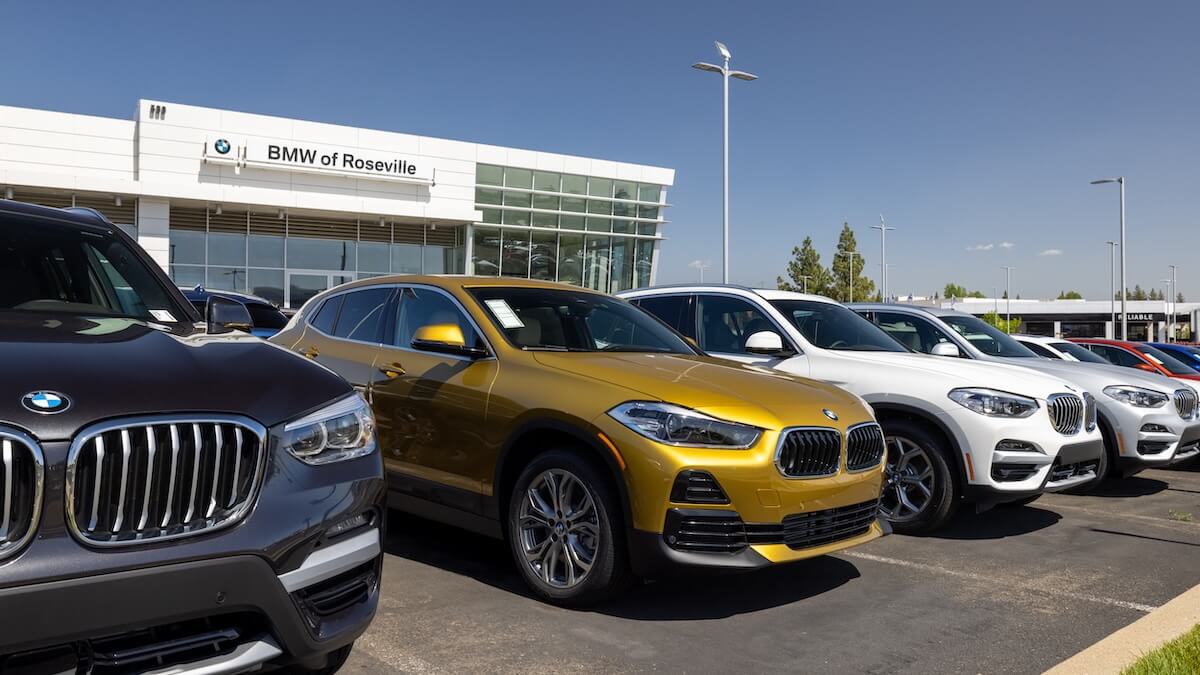 Exterior view of BMW of Roseville, a BMW dealer near El Dorado Hills