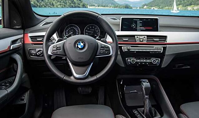 2017 BMW X3 interior