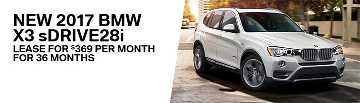 Current X3 sDrive28i Special Offers