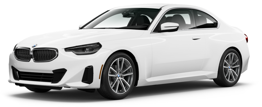 White BMW 230i