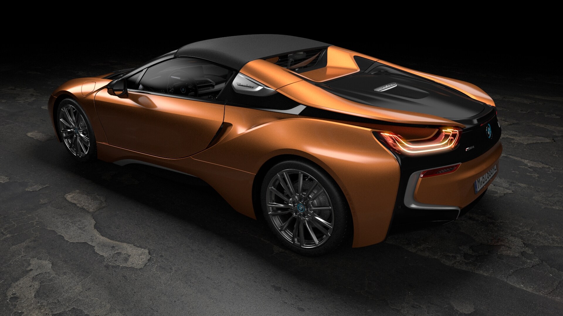 2018 BMW x2 orange 2019 BMW i8 roadster