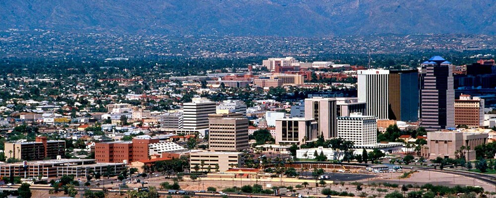 View of Catalina Foothills in Tucson, AZ