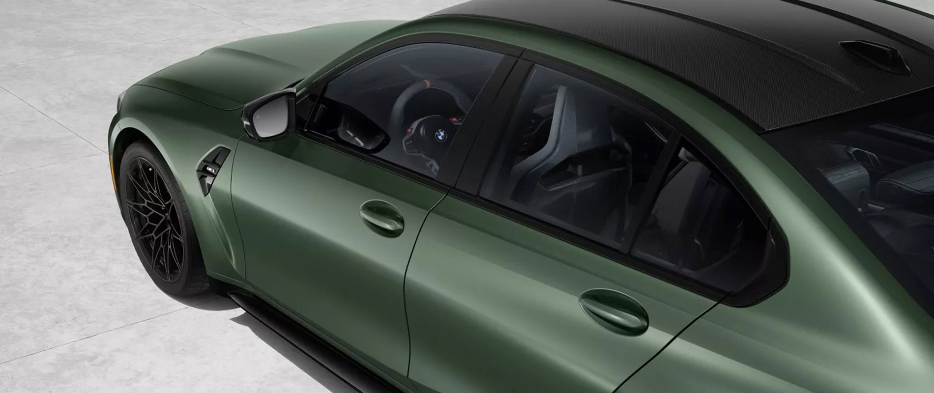 2026 BMW Trim Comparisons Aerial view of the 2026 BMW M3