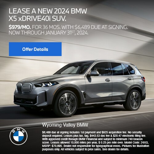 New BMW Lease Deals & Cars Specials Wilkes Barre PA | BMW of Wyoming Valley