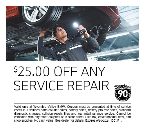 $25 Off Any Service Repair Coupon