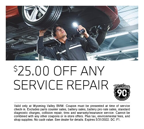 $25 Off Any Service Repair Coupon