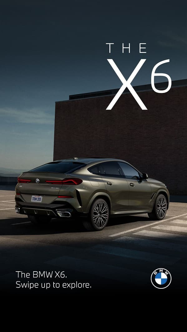 BMW X6 Luxury Midsize Coupe SUV