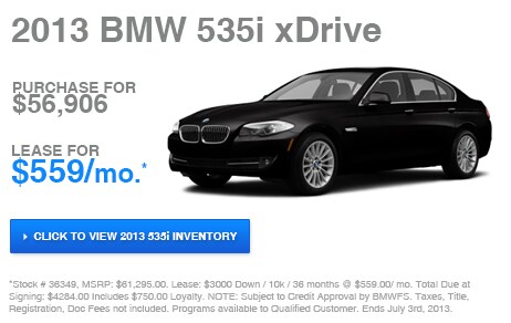2013 BMW 535i xDrive - Click to See Inventory
