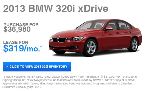 2013 BMW 320i xDrive Special