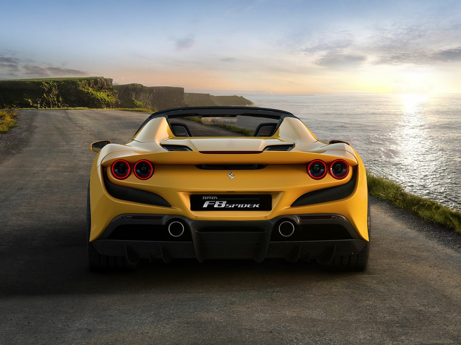 F8 Spider at Boardwalk Ferrari