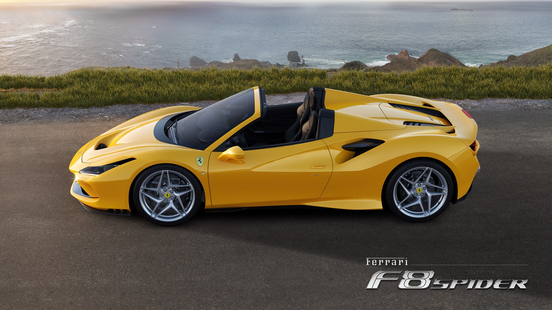 Ferrari F8 Spider at Boardwalk Ferrari