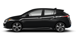 New 2022 Nissan LEAF electric car for sale at Redwood City Nissan dealership near Palo Alto