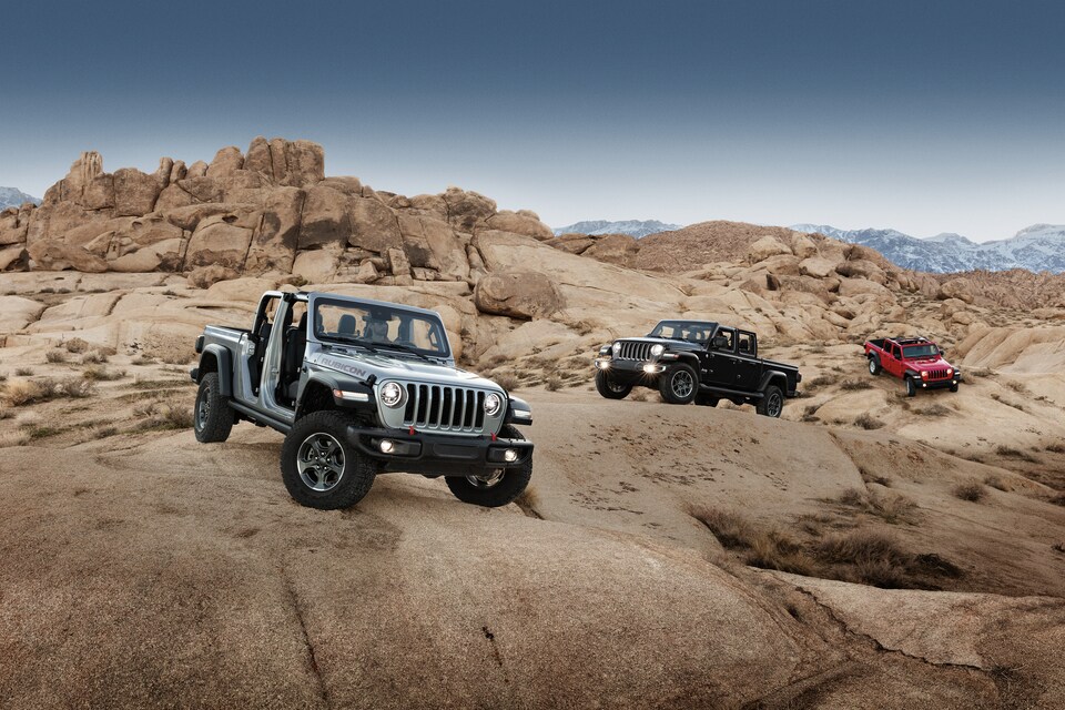Jeep Gladiator Lineup