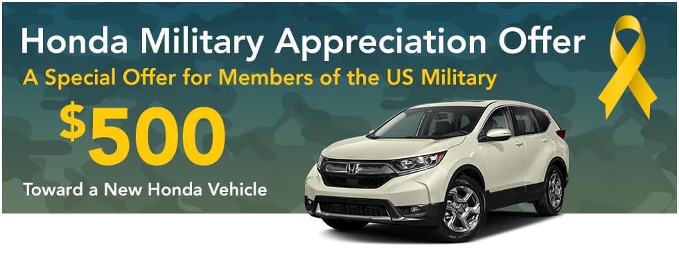 Honda Military Appreciation Offer Honda Military Appreciation Offer Near Ridgeland MS