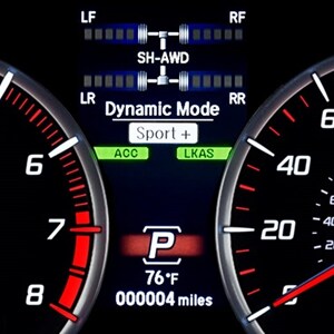 2018 Acura TLX V6 Dash