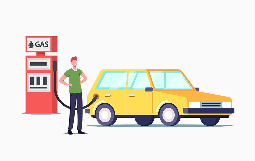 What Type of Gas is Best for My Car? | Bobby Rahal Acura in Mechanicsburg, PA | Happy man putting gas into his car