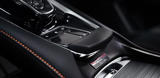 Compare the 2021 Acura RDX vs. the 2021 Mercedes Benz GLC Class at Bobby Rahal Acura | Close up on center console