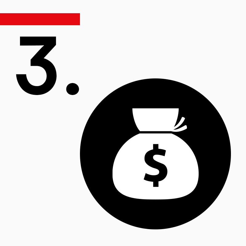 Step 3: Icon of Money Bag