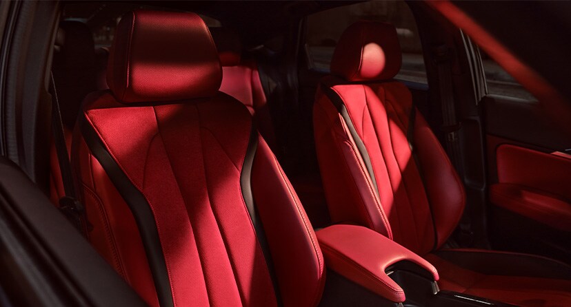 All-New 2023 Acura Integra at Bobby Rahal Acura | Red Seating Upholstery in the 2023 Acura Integra