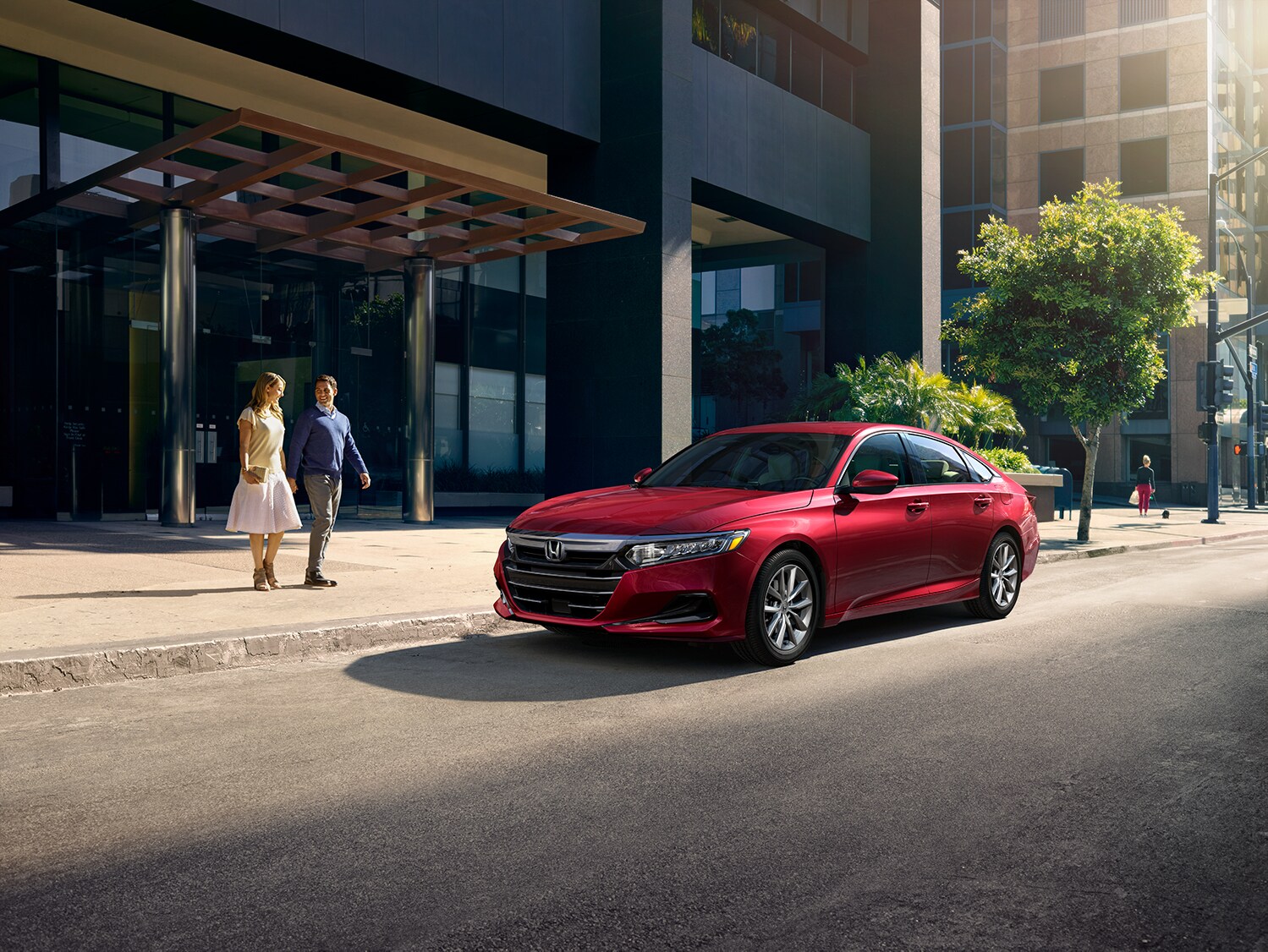Bobby Rahal Honda is a Car Dealership near Dillsburg PA | 2021 Honda Accord parked on side of street