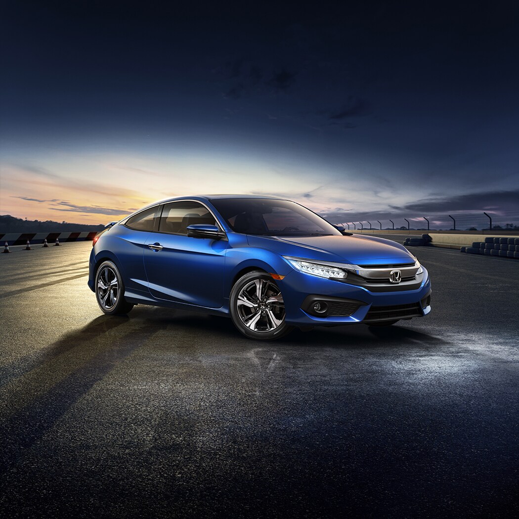 2018 Honda Civic Coupe with Collision Mitigation Braking System