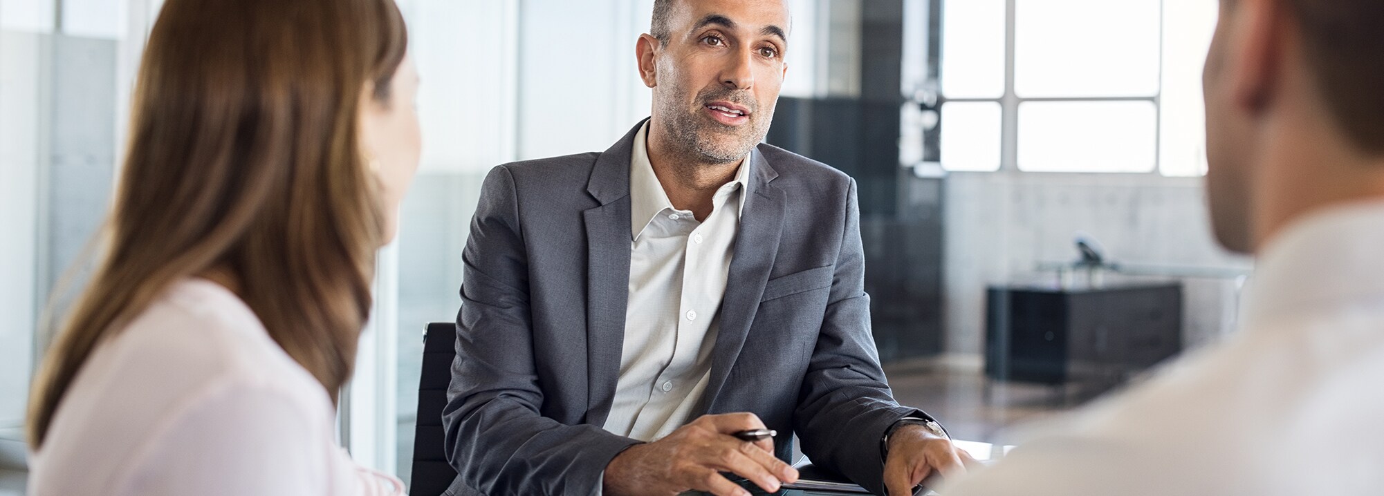 Tax advantages of leasing versus buying at Bobby Rahal Honda in State College | Sales agent explaining information to client Tax advantages of leasing versus buying at Bobby Rahal Honda in State College | Sales agent explaining information to client