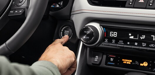 Compare the 2021 Toyota RAV4 vs. the 2021 Subaru Forester at Bobby Rahal Toyota of Mechanicsburg | Push start and dash settings