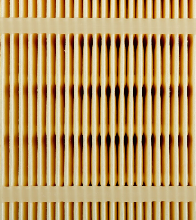 Cabin air filter replacement at Bobby Rahal Toyota | Detail look at cabin air filter