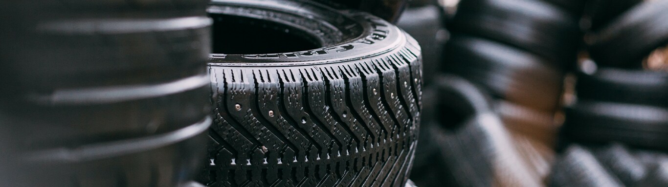 What is Tire and Rim Protection? | Bobby Rahal Toyota | Multiple used tires all piled up against one another