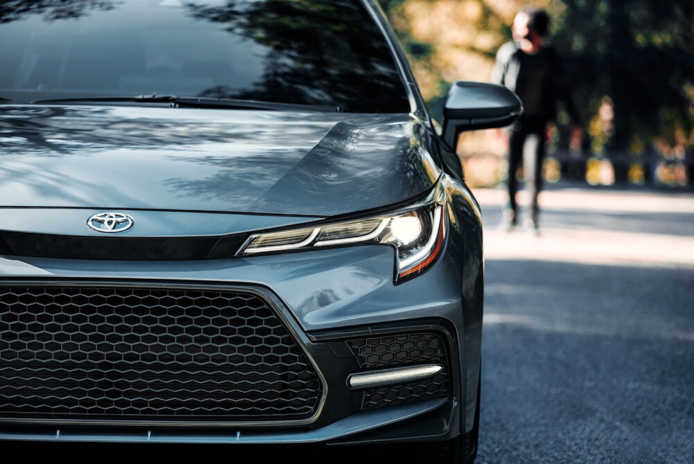 Compare the 2020 Honda Civic Sedan vs. the 2020 Toyota Corolla at Bobby Rahal Toyota of Lewistown | grey 2020 Corolla front view Compare the 2020 Honda Civic Sedan vs. the 2020 Toyota Corolla at Bobby Rahal Toyota of Lewistown | grey 2020 Corolla front view
