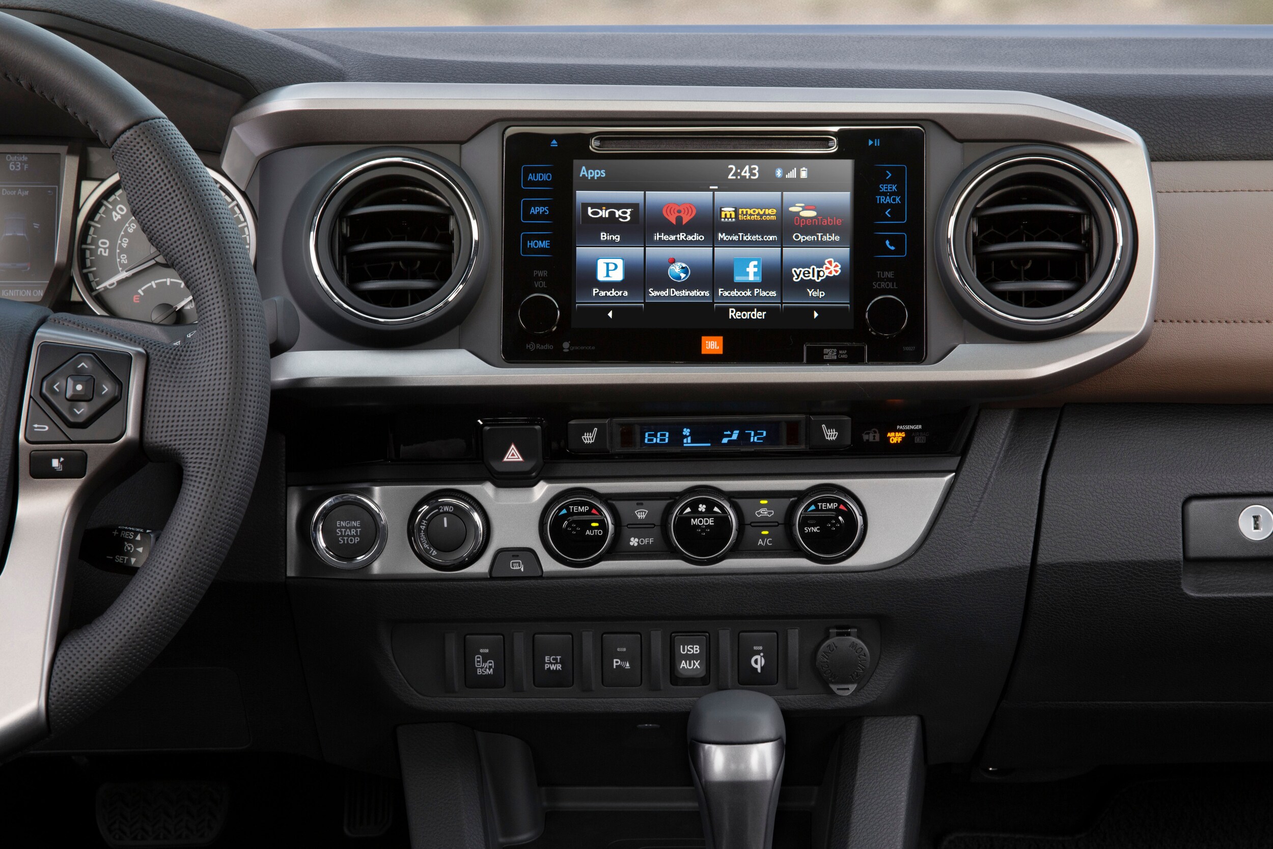2018 Toyota Tacoma with Entune audio system
