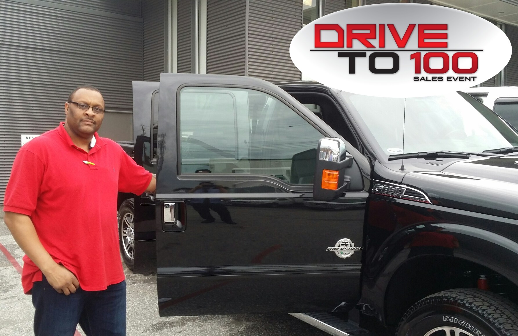 Satisfied New Truck Owner at Bob Davidson Ford