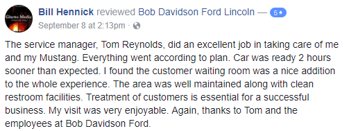 Bob Davidson Ford Lincoln Review