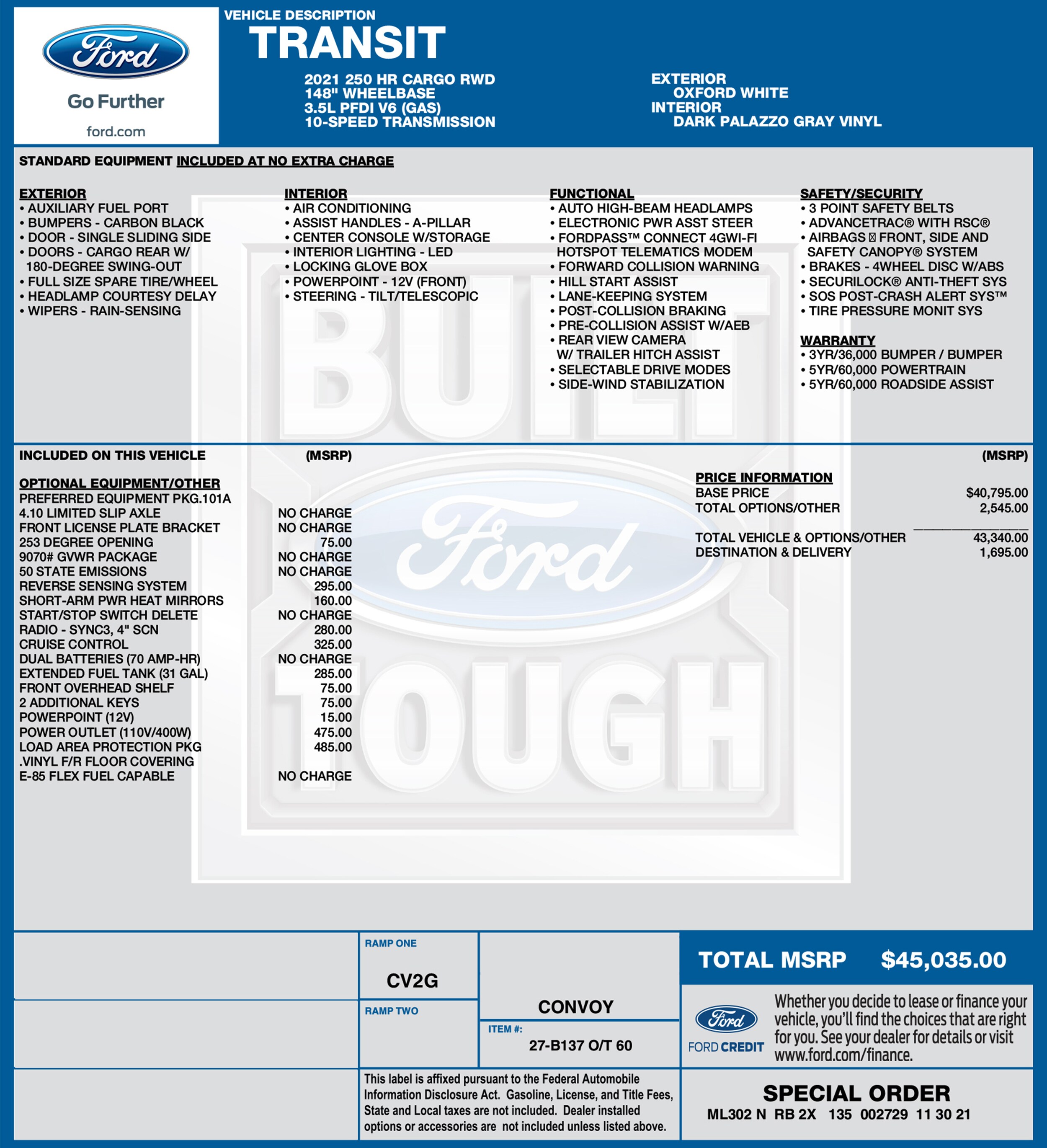 Ford Transit Bob Davidson Ford Lincoln