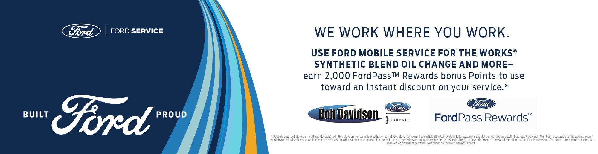Ford Mobile Service The Works Offer