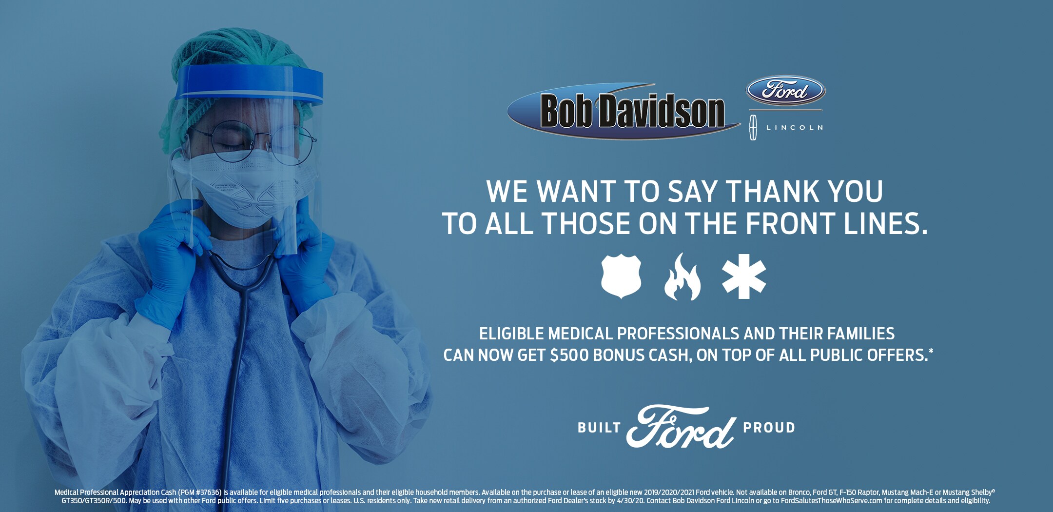 Medical Professionals Bonus Cash