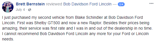 Bob Davidson Ford Lincoln Review